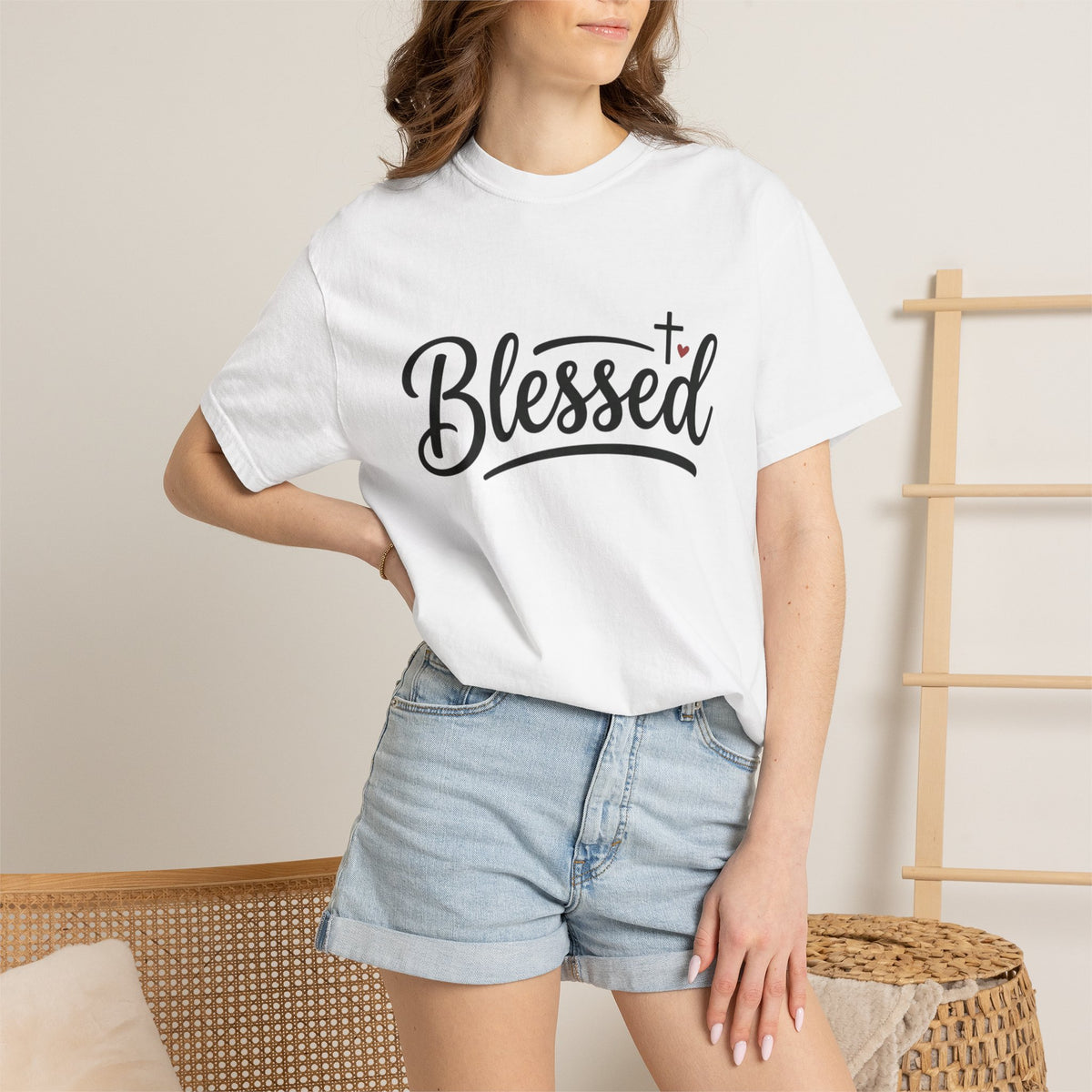 Blessed T-Shirt — Faith-Inspired Graphic Tee