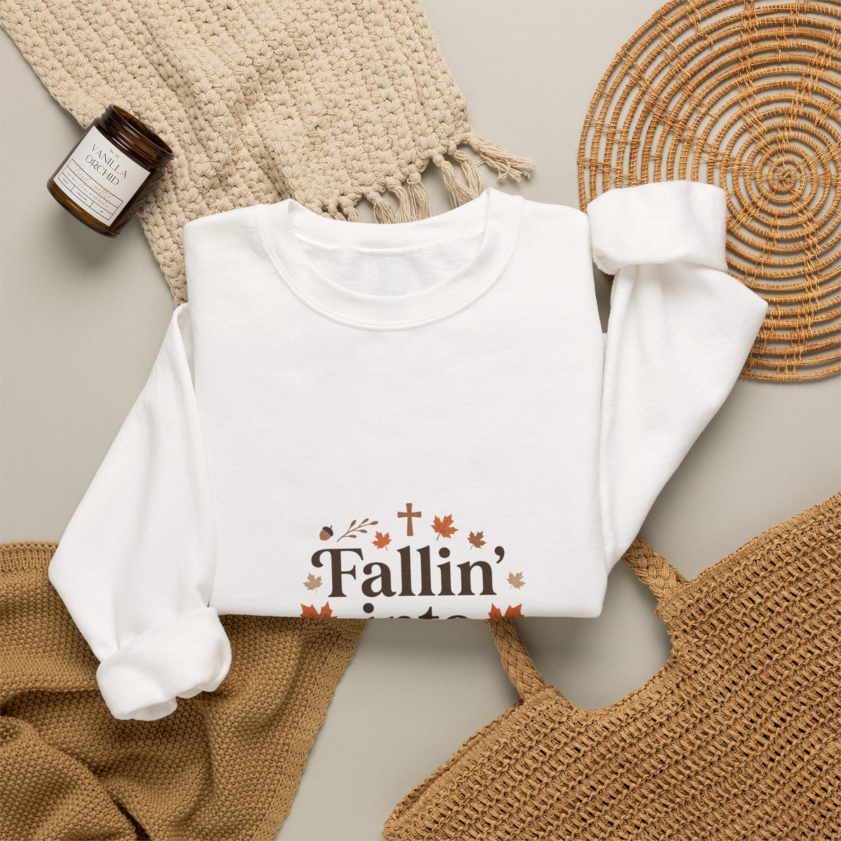 Fallin' Into His Grace Sweatshirt