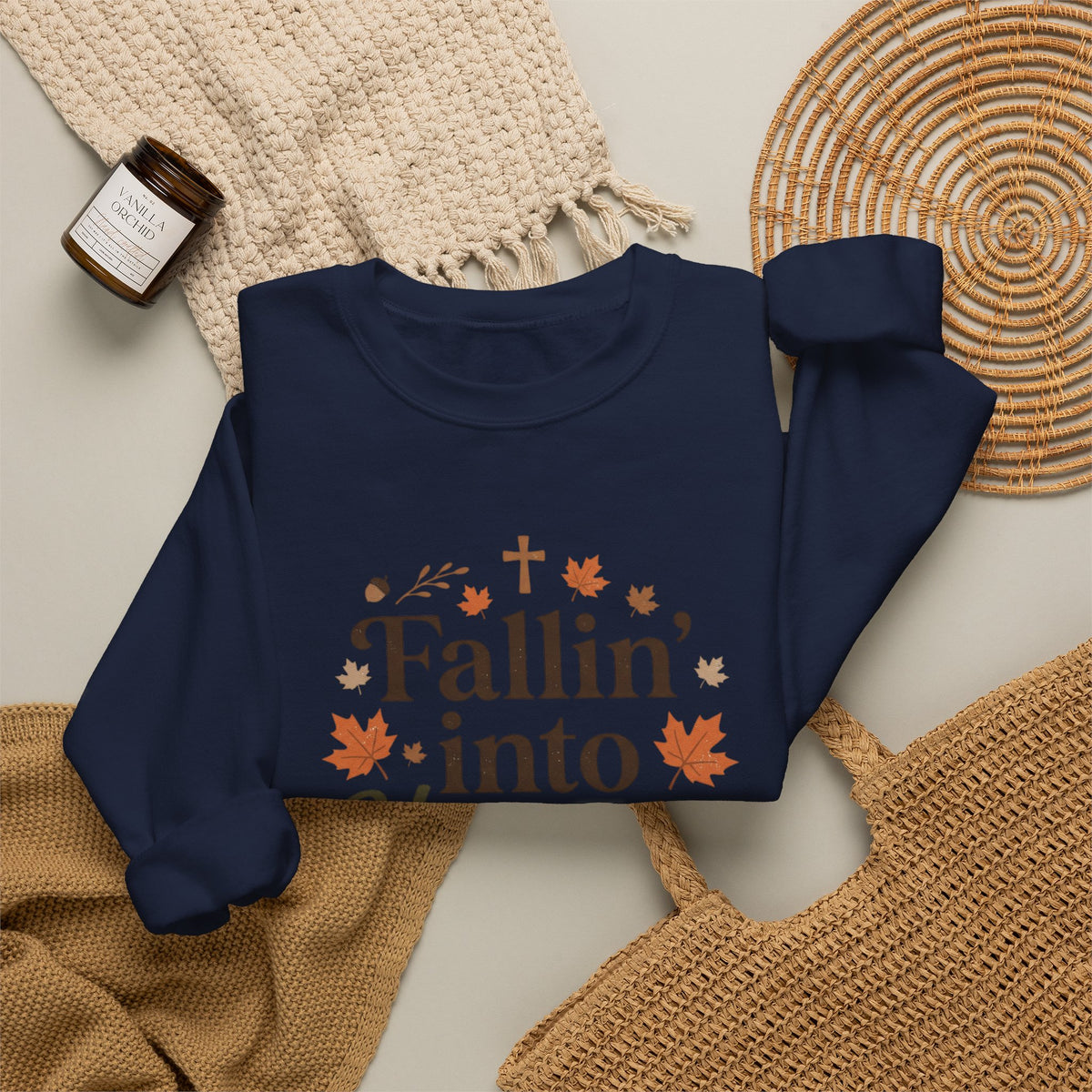 Fallin' Into His Grace Sweatshirt
