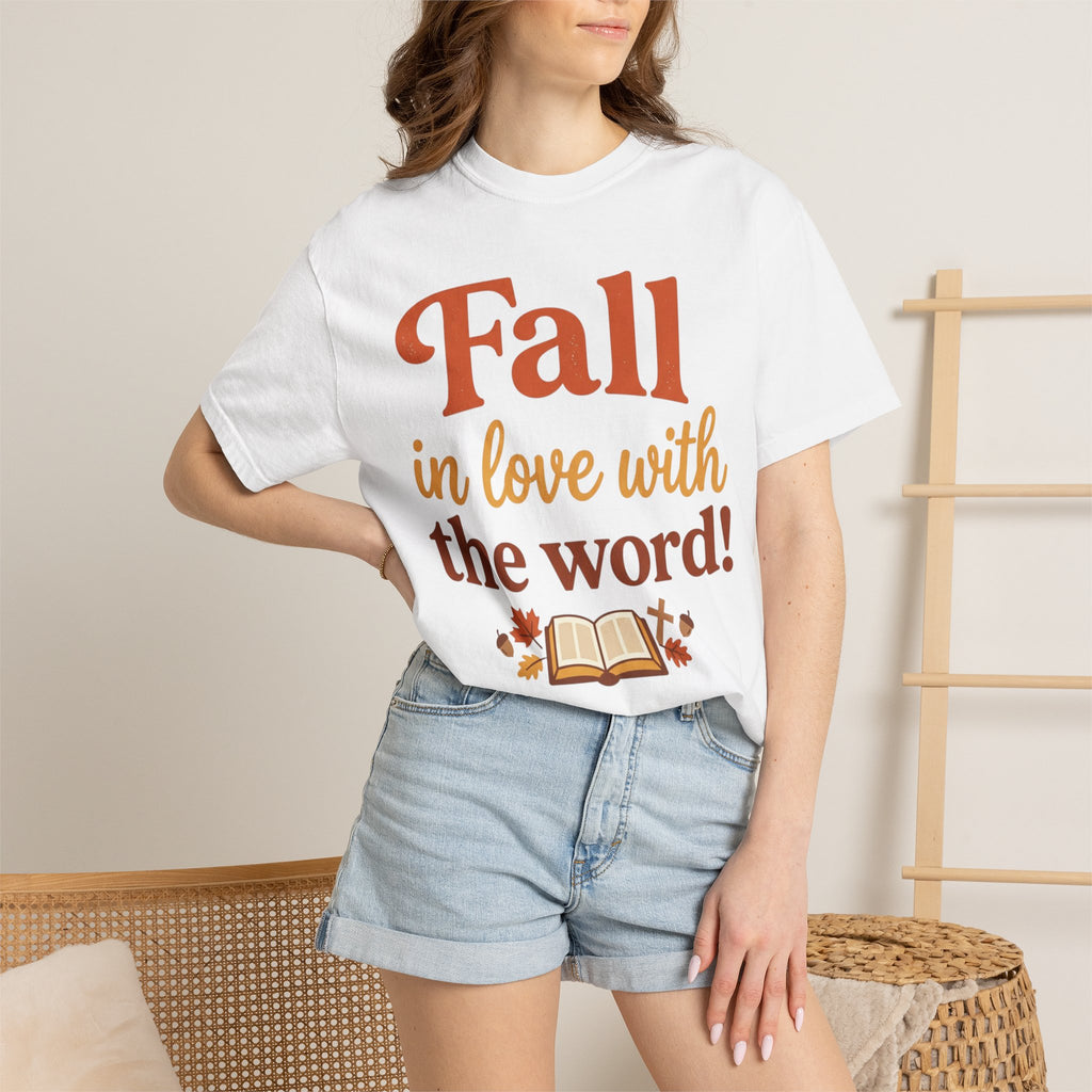Fall In Love With the Word T‑Shirt