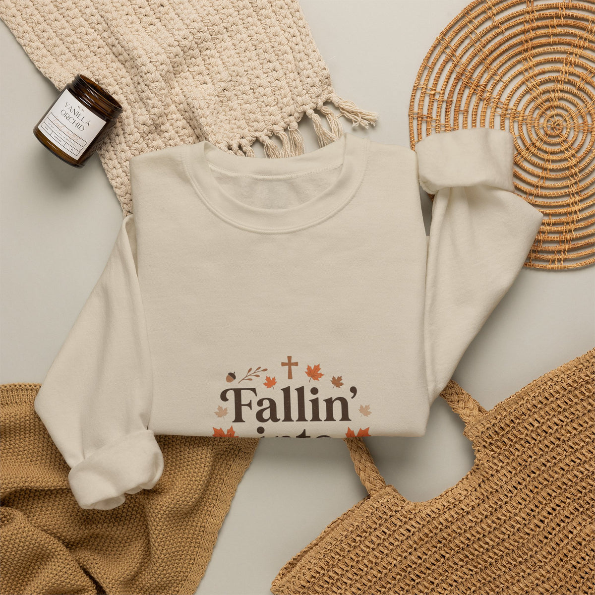 Fallin' Into His Grace Sweatshirt