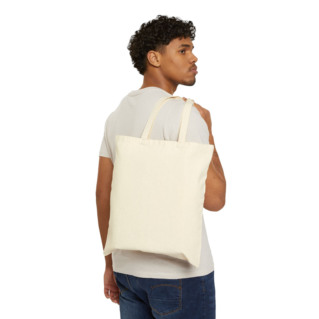 Blessed Fall Tote Bag — 'Blessed' Autumn Leaves Cotton Canvas Tote